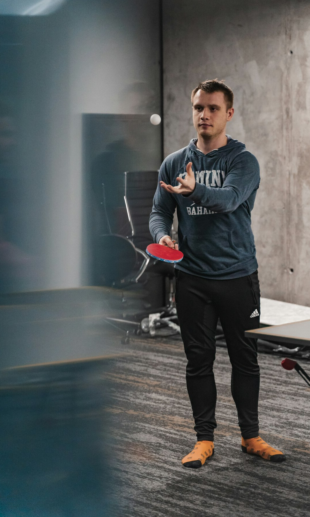 man in coaching session